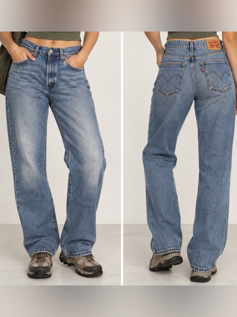 Levi's 501 Curve Women’s Blue 90’s Minimalist Gorpcore Straight Leg Jeans 28x30